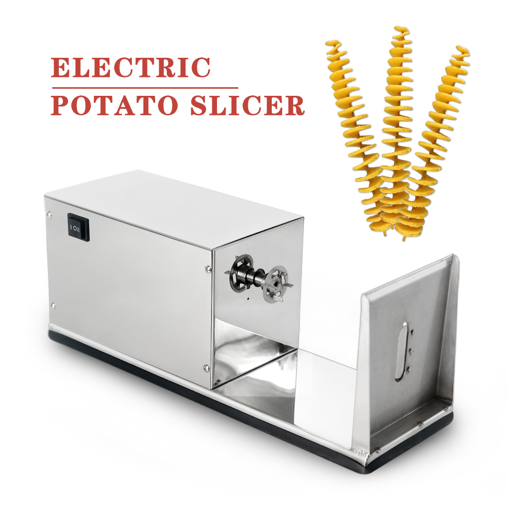 Commercial Kitchen Outlets - Electric stainless steel potato tower machine