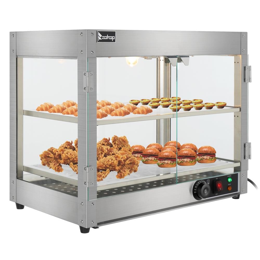 Food Warmer Display - 2 Tier Electric 800W Food Warmer