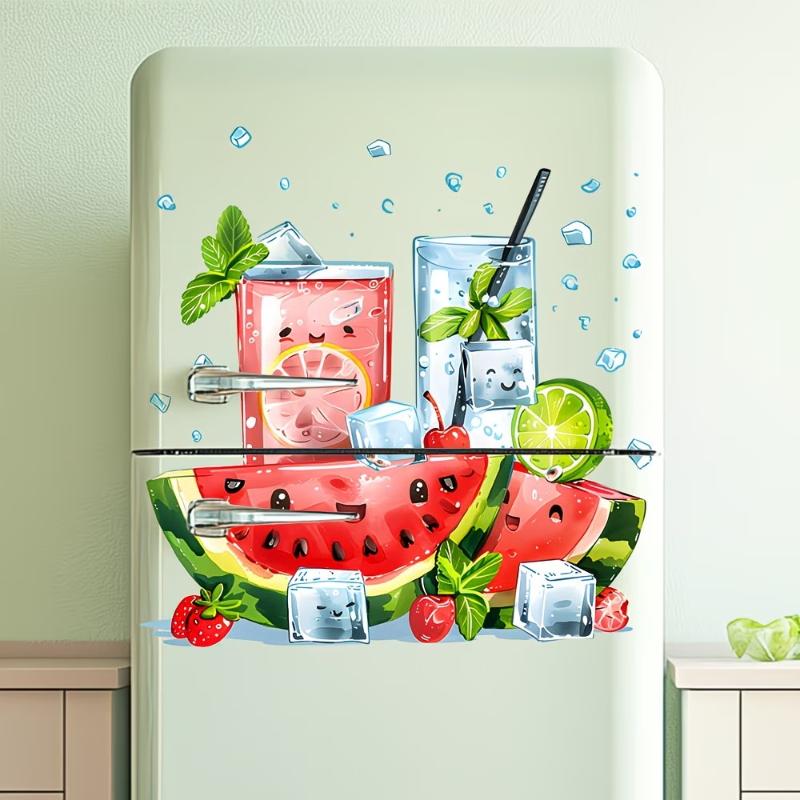 Commercial Kitchen Fridge - New Cool Summer Watermelon Drink Wall