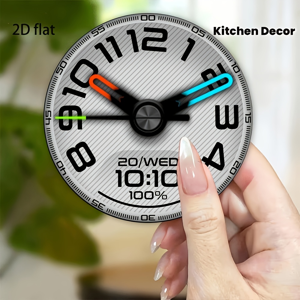 Commercial Kitchen Fridge - 2DPractical Acrylic Creative Clock Refrigerator Magnet