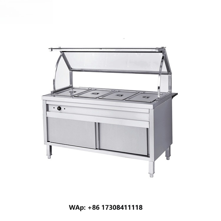 Food Warmer Display - Commercial Restaurant Stainless Steel Kitchen Equipment