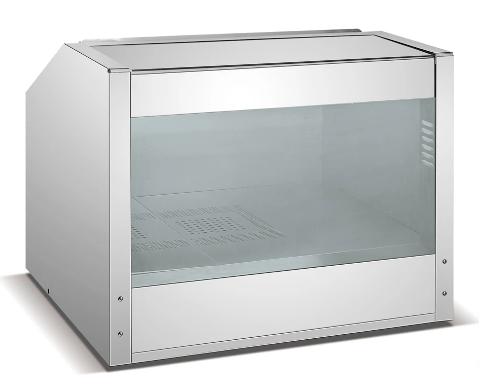 Food Warmer Display - Commercial Popcorn Insulation Cabinet Stainless Steel