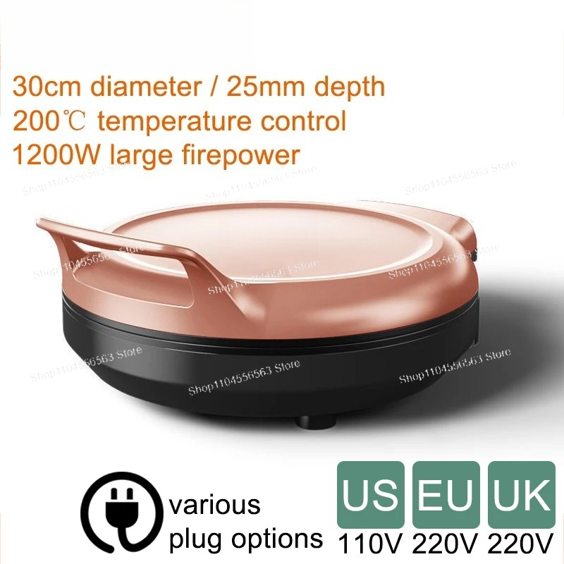 110V/220V Electric Pancake Mak - Crepe Maker Griddle recension och pris