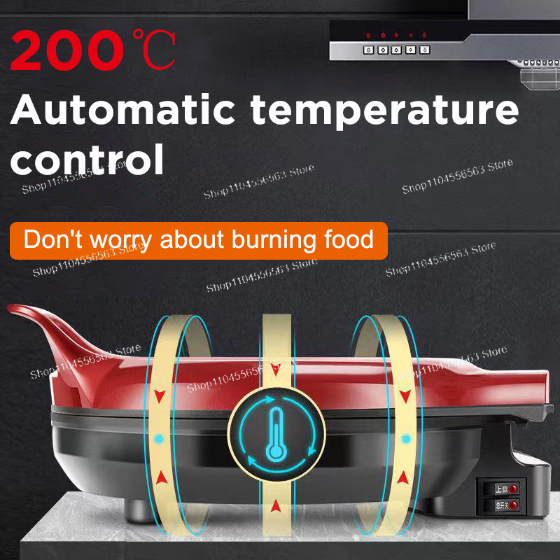 110V/220V Electric Pancake Mak - Crepe Maker Griddle recension och pris