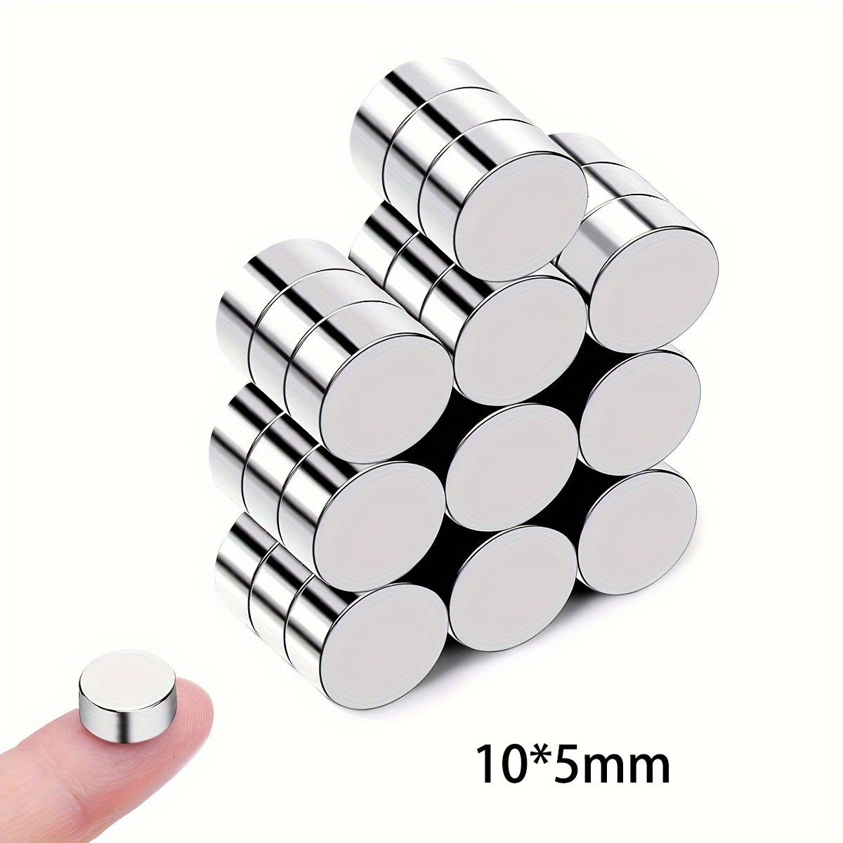 10pcs 10x5mm Magnets – Round F - Commercial Kitchen Fridge recension och pris