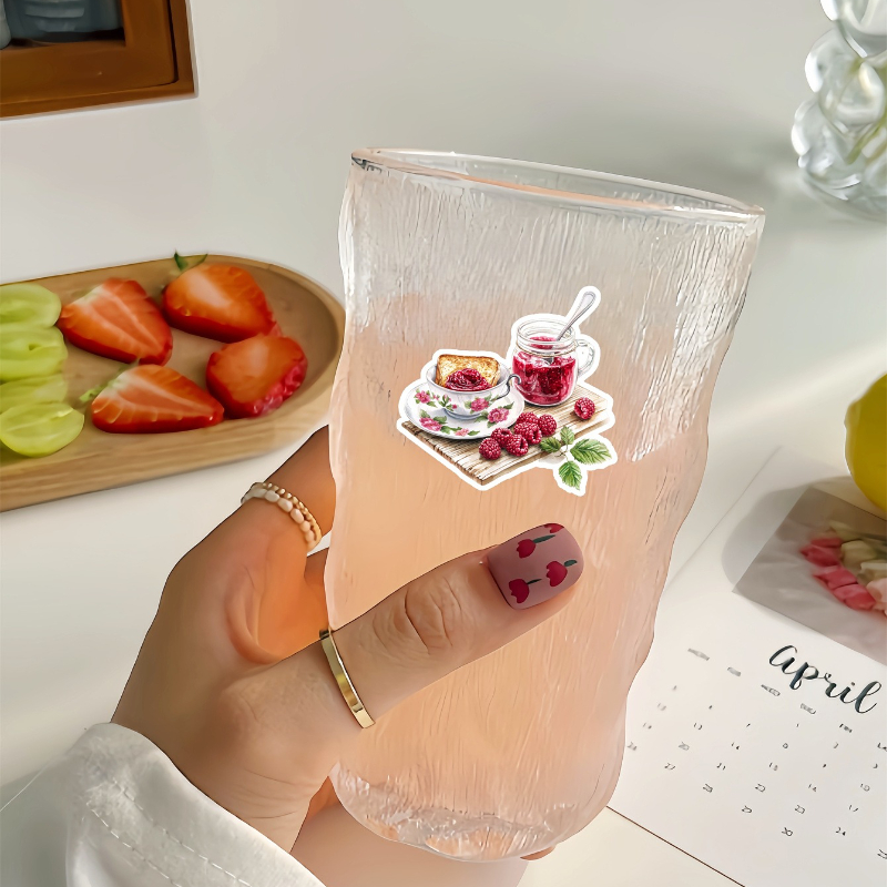 20pcs Watercolor Village Kitch - Commercial Kitchen Fridge recension och pris