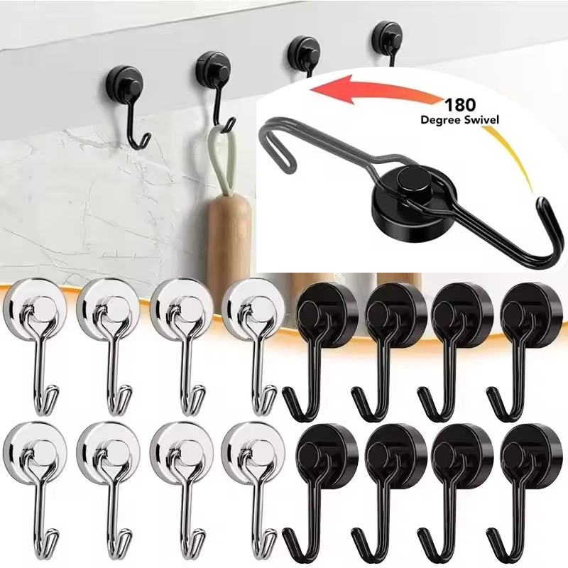 20mm Black Silver No-drill Mag - Commercial Kitchen Fridge recension och pris