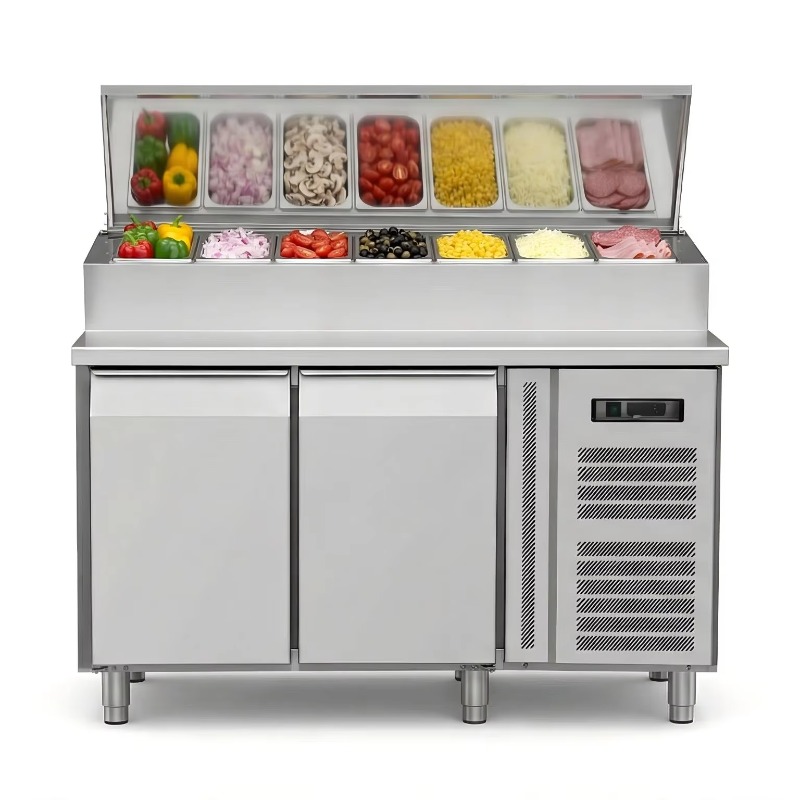 OEM Counter Fridge Sandwich Pr - Commercial Kitchen Fridge recension och pris