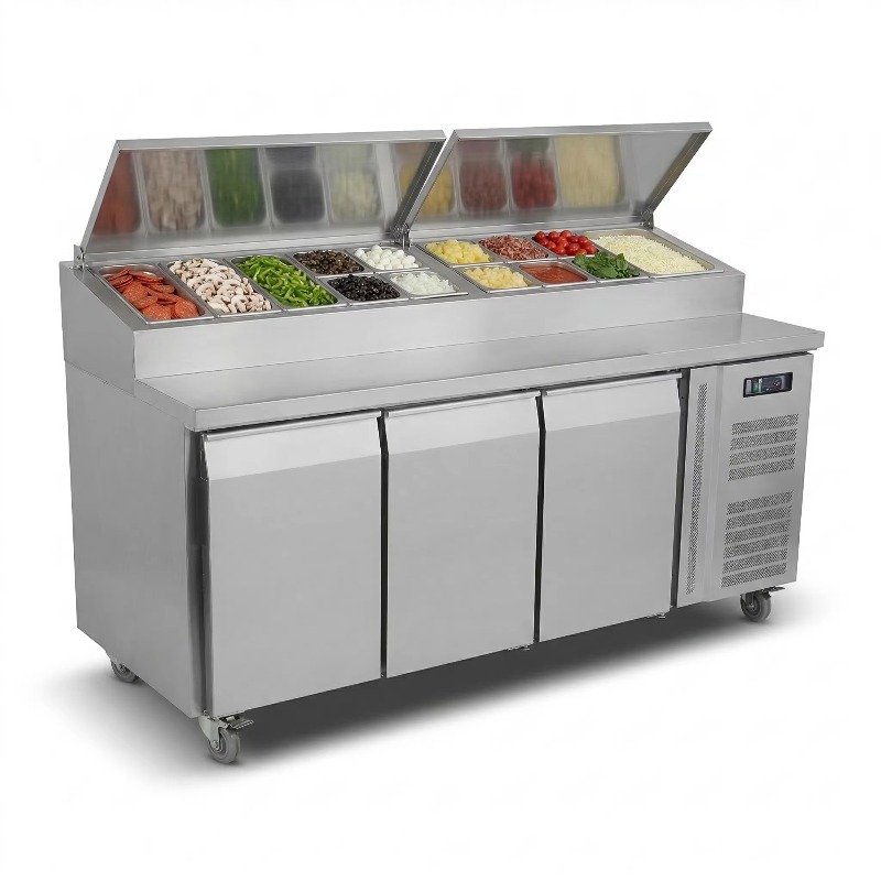 OEM Counter Fridge Sandwich Pr - Commercial Kitchen Fridge recension och pris
