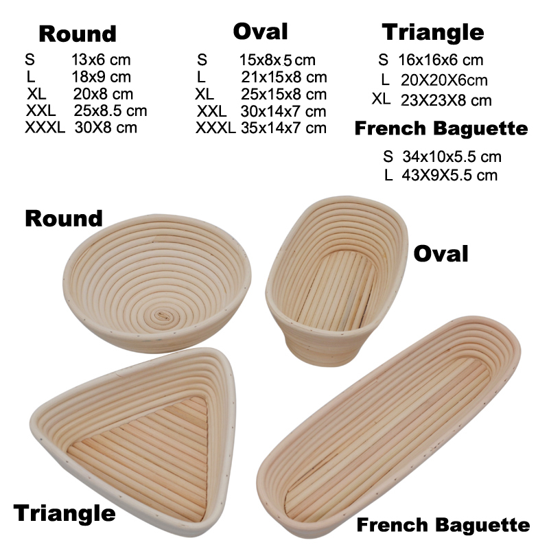 UPORS Rattan Bread Proofing Ba - Crepe Maker Griddle recension och pris