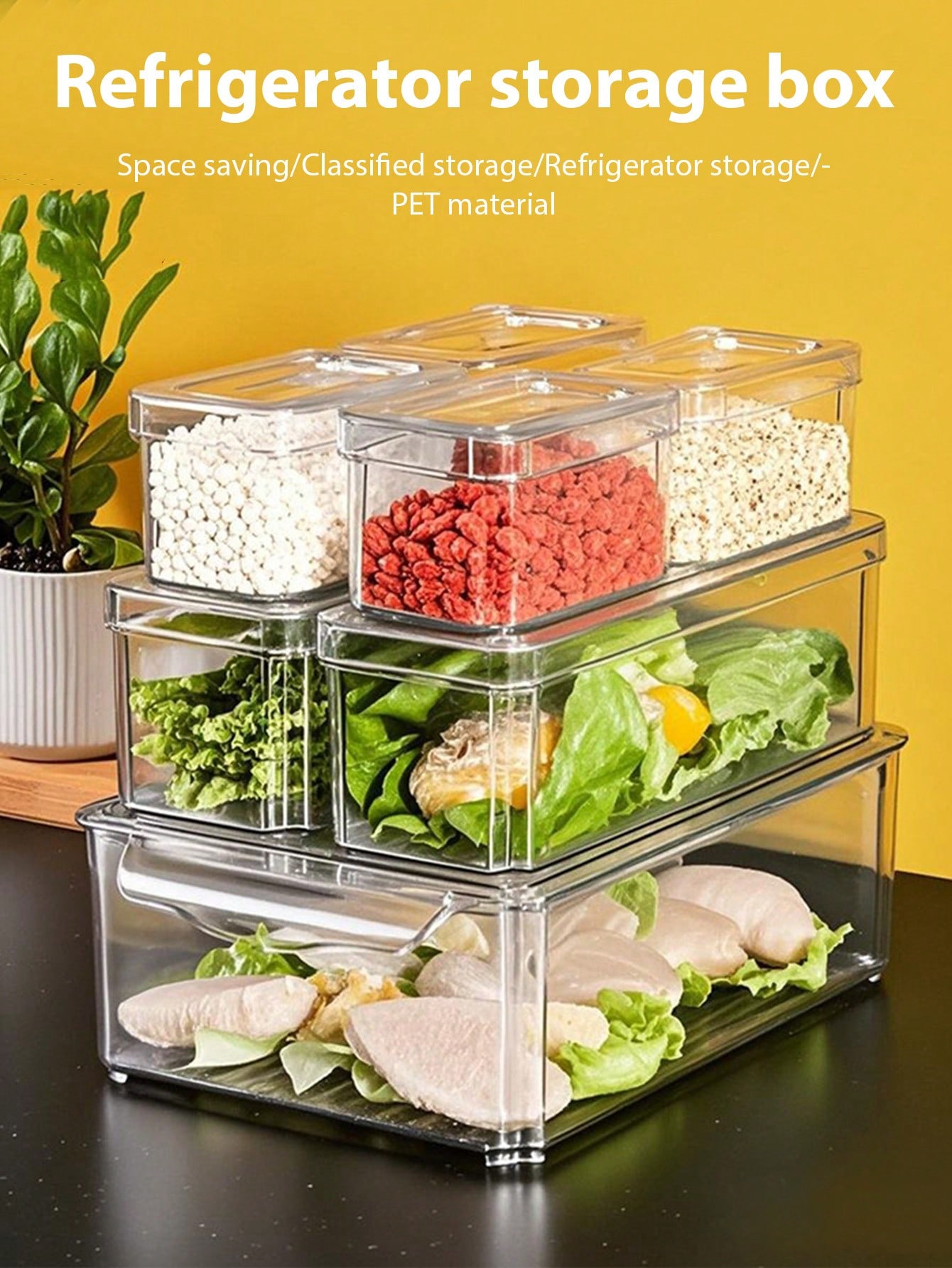 7 Pack Stackable Refrigerator  - Commercial Kitchen Fridge recension och pris