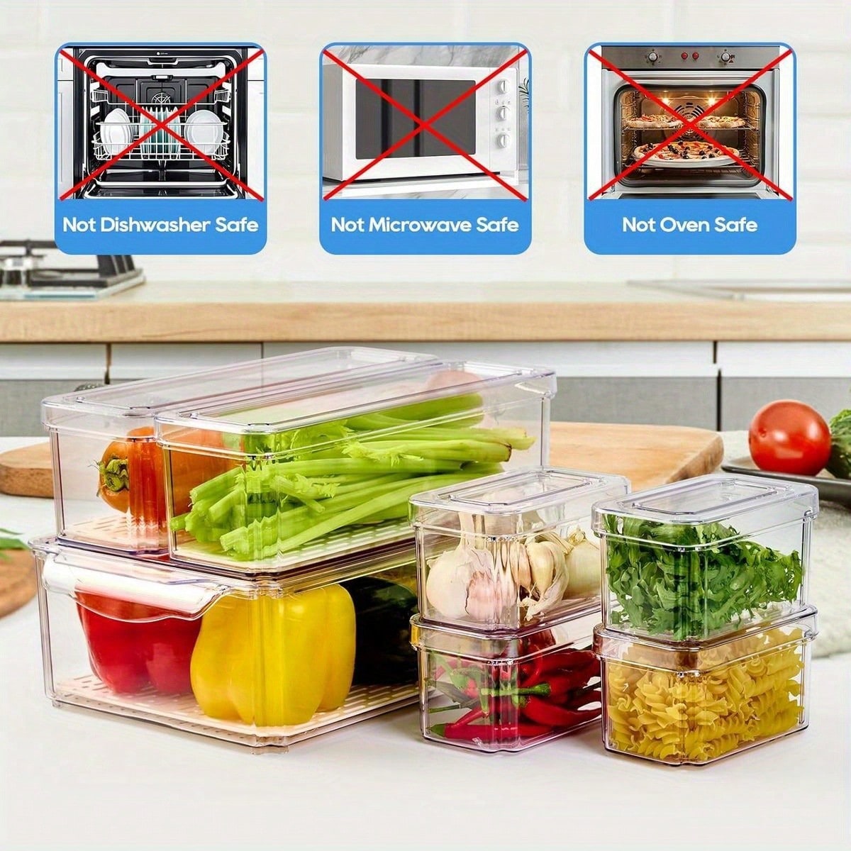 7 Pack Stackable Refrigerator  - Commercial Kitchen Fridge recension och pris