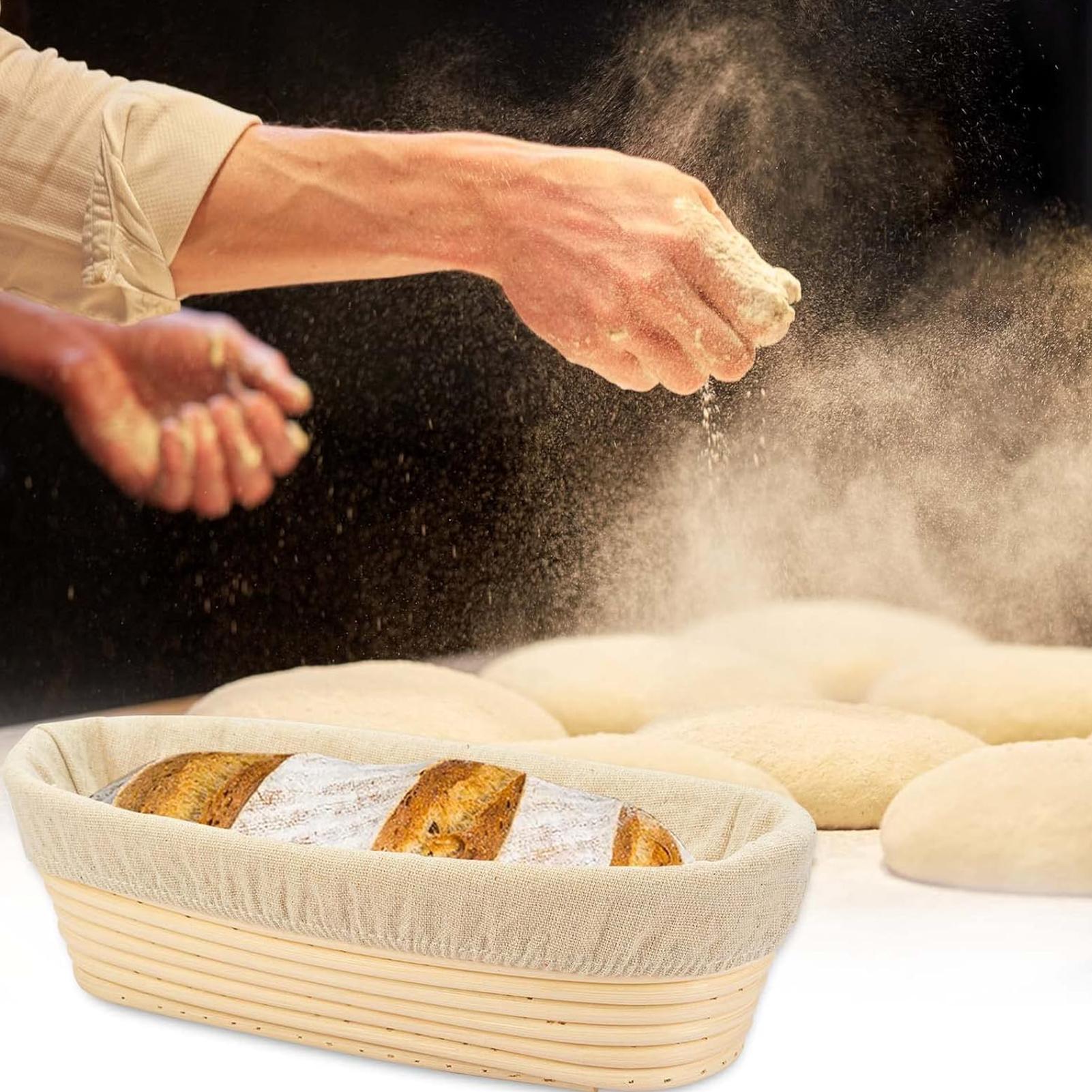 Handmade Rattan Bread Proofing - Crepe Maker Griddle recension och pris