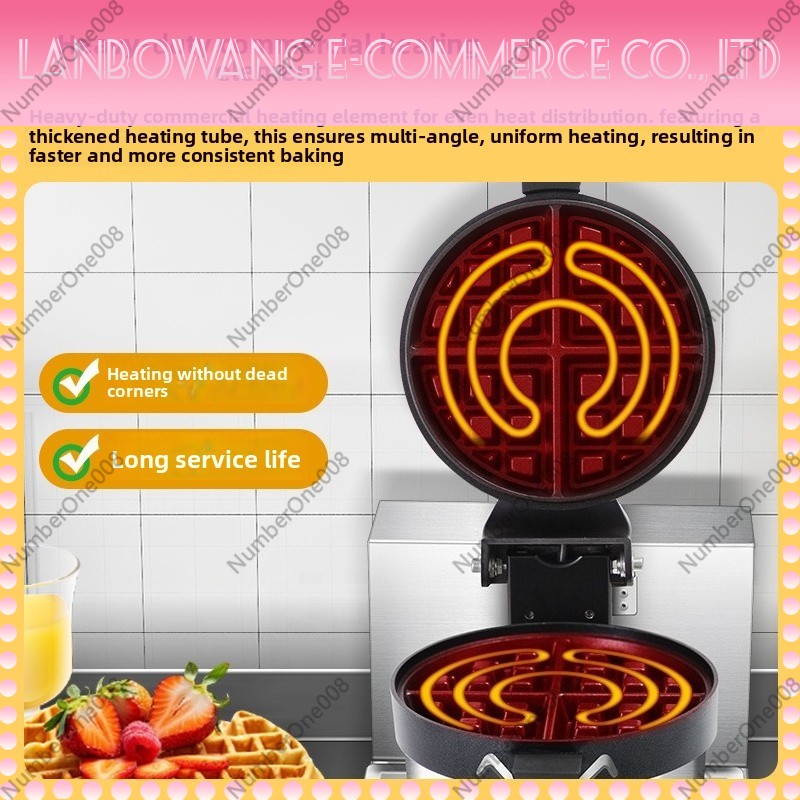 Rotating Waffle Maker Griddle  - Crepe Maker Griddle recension och pris