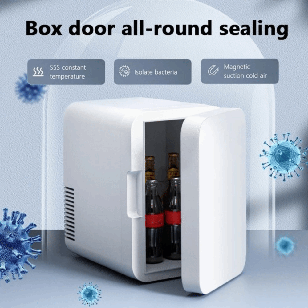 Portable 8L Mini Fridge Househ - Food Warmer Display recension och pris