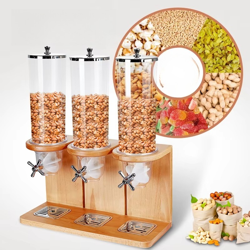 Solid Wood 3-Outlet Cereal Dis - Commercial Kitchen Outlets recension och pris