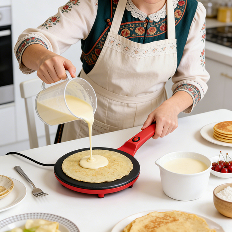 Single-Sided Heating Electric  - Crepe Maker Griddle recension och pris
