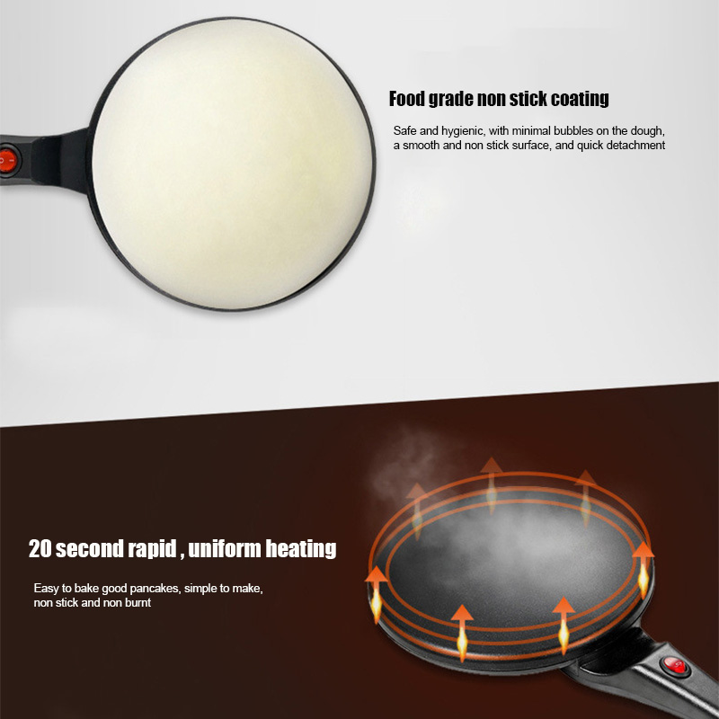 Single-Sided Heating Electric  - Crepe Maker Griddle recension och pris