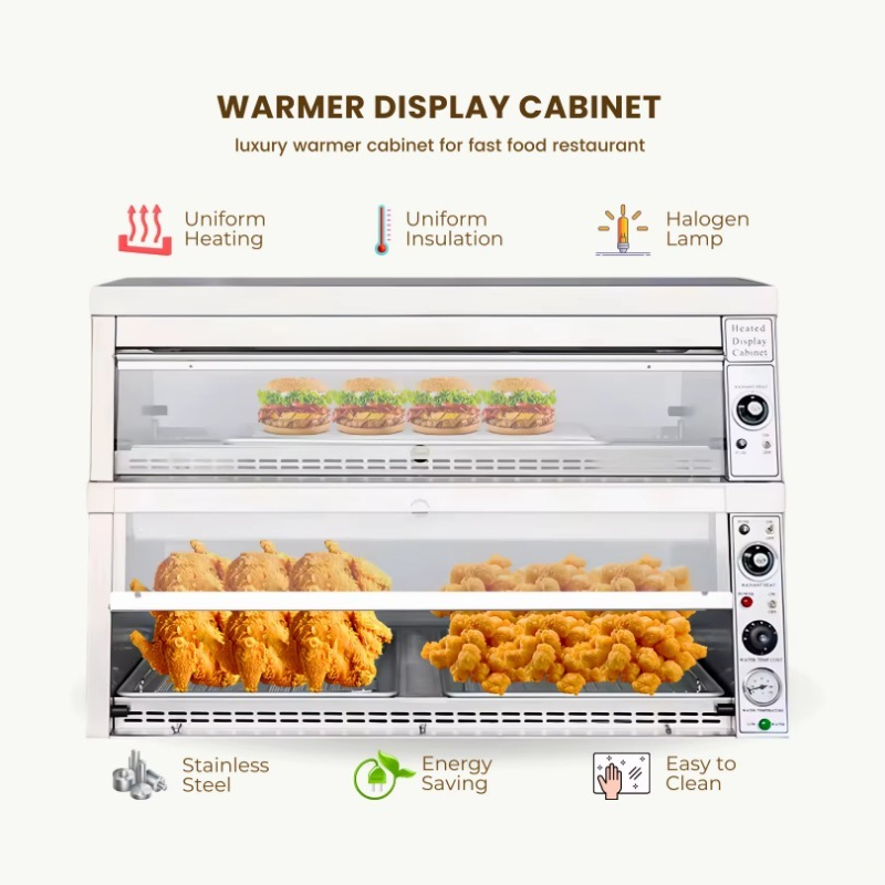 TENSHINE KFC Style Display War - Food Warmer Display recension och pris