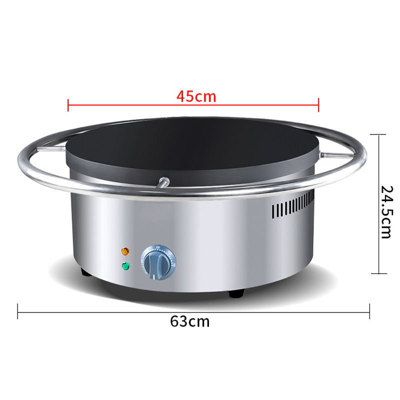 Manual Rotating Electric Panca - Crepe Maker Griddle recension och pris